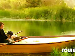 Cytherea gets fucked on river in the canoe