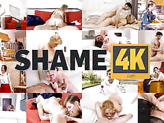 SHAME4K. Guy visits sexy mature pirno femme et femme and can&039;t resists to fuck her wet holes