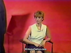French Erotic sexi tv Session 1960s Vintage