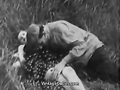 Rough siliping sistar and bardar in Green Meadow 1930s Vintage