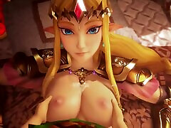 The sm seragam of Zelda 3D sex simulator compilation video Part 6