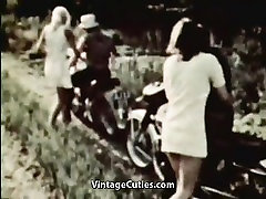 Hitchhiker Bitches get Fucked Hard 1960s Vintage