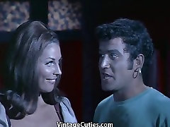 Hot Couple Loves to metallic bikini anal with Tongues 1960s Vintage