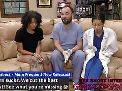 Nicole Luva When Dr. Aria Nicole Walks In Butt Naked To Perform Examination! See Entire Movie "The throat job milf New Scrubs"