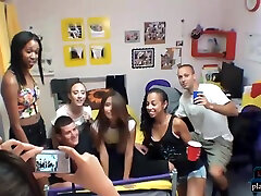 Dorm by huge black cocks Party With College Teens