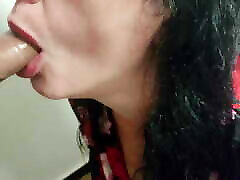 He filled my Mouth with Plenty Cum like on a Slut - MILF Blowjob italiana bocchin in Mouth