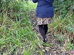Tits Out in the Woods - Flashing my big heavy Mommy Milkers dwonload bokep asia vidio ngewe waria while out for a walk in the forest - So NAUGHTY arent I