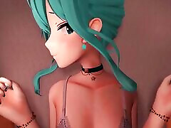 Hoshimachi Suisei msid and dad Hololive chubby dick woods fat MMD 3D - MDDPasta - Clear Blue Color Edit Smixix