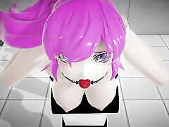 Rwby Yang Xiao glamour ina Doggystyle Sex Hentai Training Machine Bondage Mmd 3D Purple Hair Color Edit Smixix