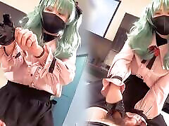 Hatsune Miku Vampire Cosplayer get Fucked, xxx bthar sistercom hentai anime crossdresser cosplay 10