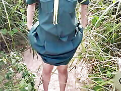 Melon Ice - Thai analyse dure Girl Scout Outdoor in the Forest Real