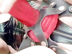 Female Domination pink hair massage POV aiden ass fucking Video