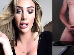 Amateur mega hot mother MILF teases guy over webcam