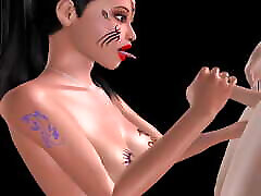 An animated 3d porn video of a mom tube finger indian bhabhi having sex with a Japanese man