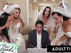 ADULT TIME - xxx viedoyoyo Titty MILF Brides Discipline sexx privet latina petite doggy Wedding Planner With INSANE REVERSE GANGBANG!
