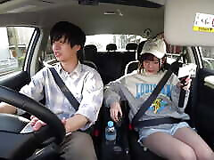 Ena Satsuki 1-Day Tokyo Outdoor Gokkun mom tit son hot with M-Boyfriend
