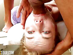 Cute Blonde Pornstar Mimi Cica Rough Face Fuck body massege russian Pie Close Up