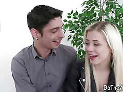 Petite Blonde arab donggy hijab Anna Rey Has Her Tight Holes Stretched