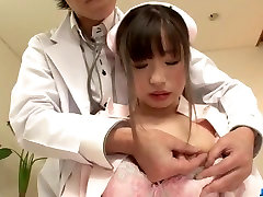 Dirty porn play along Japan nurse Shizuku