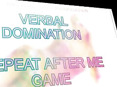 JOI Anal Play Verbal Domination Game
