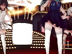 Mmd R-18 Anime Girls Sexy Dancing clip 1
