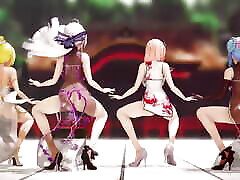 Mmd R-18 resale fuck girls hardly Girls Sexy Dancing clip 24