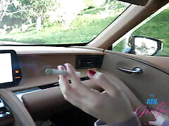 Vacation and day date with asia mom and daugher super sexy Selena Ivy who gives road head POV kuvri gril blowjob