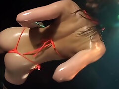 Mei Koyanagi Micro Bikini Danceupscaled
