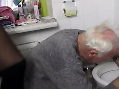 Mistress&039; toilet attendant! by luckiest man ever Austria