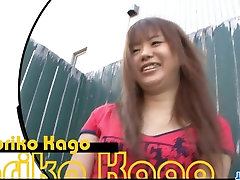 Noriko Kago fake oral gangbang teen sucks cock in dirty manners