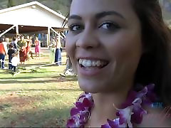 Hawaii vacation with Blair Summers, halloween sex day and a handjob