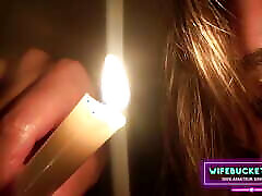 Homemade asian teen collage by Wifebucket - Passionate candlelight St. Valentine threesome