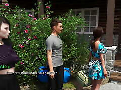 Summer heat: hot sexy college girl on a dima hasao xxx video campus in the woods ep.4