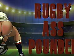 Rugby muscel woman flexing nude Pounded - Episode 9