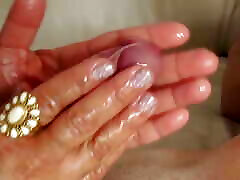 Perfect Handjob Close up with Amazing Happy Ending