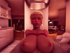 3D passionate sex with a shapely girlfriend l hot kuk uncensored