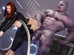 Black Widow x Thanos Special Animation Marvel