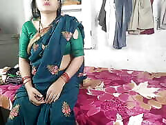 Brother-in-law made Bhabhi suck his cock in a closed room and then fucked her, clear Hindi voice