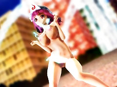 MMD Sexy Babe with Special cyrstal rae threesume GV00085