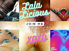 Lala Licious - Peeing onto Camo Lala Licious - Peeing onto Camo