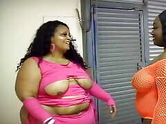 Mega Thick Thighed british sluts from fiona cooper Eats Out a Dark and Shaved Smooth Black Pussy