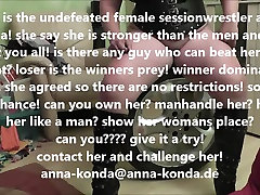 The Anna Konda xxx sonam video Wrestling Session Offer
