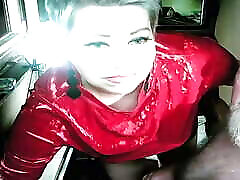 The fun of a mature married couple on the cramped balcony of a Moscow apartment-1