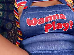 It&039;s Halloween Season and I&039;m eating Nina Rivera&039;s Sweet Pussy as a Sexy Chucky Doll