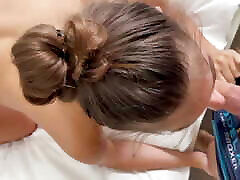 College Teen Gets Her shex and darty omegle smalls porn Creampie - POV SEX