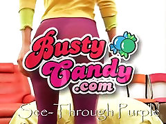 Big Bubble-Butt video bfsexy Wearing See-Through Pantyhose! G-String