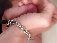 Young Asian jerk cock in toilet and cum over the wall Young Asian jerk cock in toilet and cum over the wall