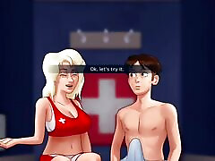 Summertime saga hot maid double penetration treatment and cumshot Summertime saga hot maid double penetration treatment and cumshot