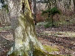 Shy Russian girl gave me slobbery blowjob on a first african sex part 2 in the wood!