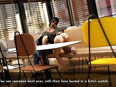 Strangers Having Public Sex In A Cafe